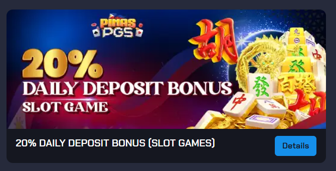 Pinaspgs Bonus Daily Deposit 20