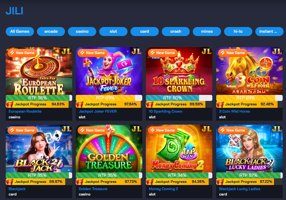 Pinaspgs Jili Games Lobby